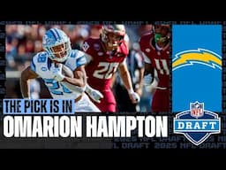 2025 NFL Draft Pick Reactions - Omarion Hampton to the Chargers — Fantasy Football Breakdown