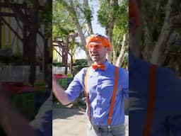 🚗Blippi Mobile🎉 | #shorts #blippi #vehicles