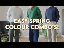 Easy Colour Combinations for Effortless Spring Style!