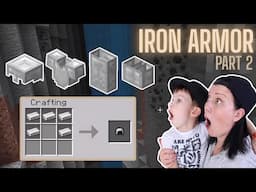 How to get IRON ARMOR | MINECRAFT Gameplay with Ima and Jessy