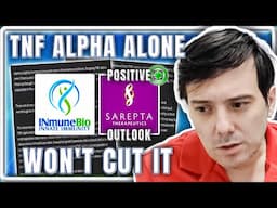 Monday’s INmune Results: My Final Take. Sarepta Positive Outlook | Stock Analysis | Martin Shkreli