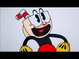 How To Draw Cuphead Step By Step (Netflix Show)