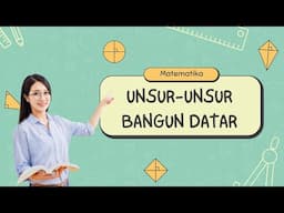 2 Unsur Bangun Datar Beserta Contohnya #bangundatar #contoh #matematika #unsur