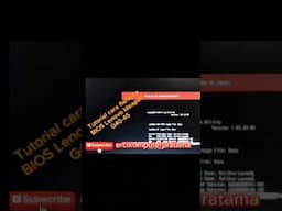 Tutorial cara flahsing BIOS Lenovo Ideapad G40-45. #cover #campursari #dangdut #coversong