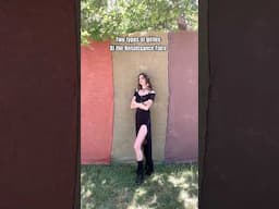 Two types of girlies at the Ren Faire #renaissancefestival #renfaire
