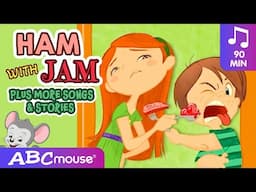 Ham with Jam? & More | Beginning Reader Series | ABCmouse 90 Minute Learning Video