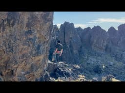 Climbing “Voodoo Lounge” (5.13a) - Raven Rocks, New Jack City