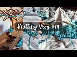 Knitting Vlog #74 I Wohlfühlsachen, neues Strickprojekt, Temperaturdecke, Journaling, Sophie Shawl