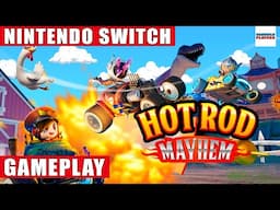 Hot Rod Mayhem Nintendo Switch Gameplay