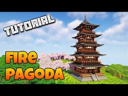 Fire Pagoda | Minecraft Tutorial