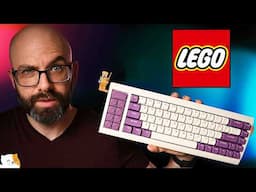 I Built a LEGO Mechanical Keyboard that Actually Works!