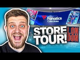 INSIDE the *NEW* FANATICS COLLECTIBLES LONDON Store! (Regent Street Store!)
