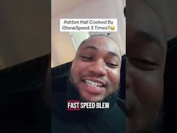 Ashton Halll iShowSpeed Raced And….😩🔥 #short #ishowspeed #ashtonhall