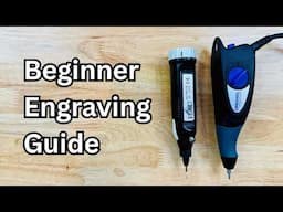 Engraving for Beginners – Glass, Wood, Metal, Plastic & More!