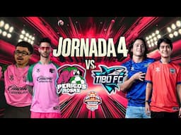 PERICOS ROSAS VS TIBU FC  l JORNADA 4 l PEOPLE'S LEAGUE