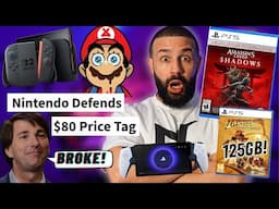 Nintendo Responds to $80 Games, Indiana Jones, PS Portal, & TRYING to Play Assassin’s Creed Shadows…