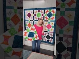 Learn How To Make Spools of Thread Using Half Square Triangles