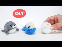🧶 What you can make out of one pom pom 🧶