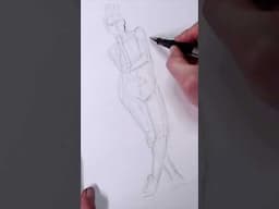Drawing with an Arrowflex nib