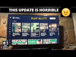 YouTube is RUINING its TV playback experience! This update is TERRIBLE!
