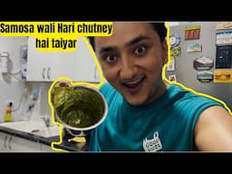 Iss chutney ne aaj tabhai macha di 💥😅| Samosa wali Hari Chutney recipe 😋|