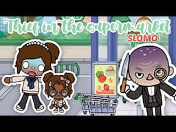 A Thief Stole EVERYTHING At The Supermarket. Toca Boca World