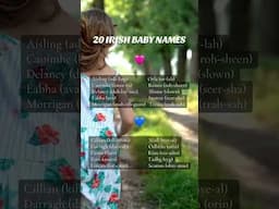 Happy #StPatricksDay! If you’re having an Irish baby, here are some classic #babynames #nameideas