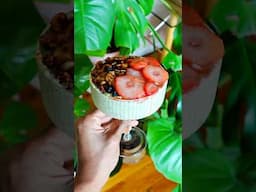 High-Protein Strawberry Matcha Chia Pudding (28G Protein!)🍓 #highproteinrecipes #healthybreakfast
