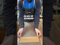 Old roll top / tambour restoration