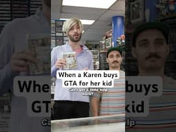 When a Karen buys GTA for her kid 🎮  #gta #gta5 #gta6 #gaming #comedy #grandtheftauto