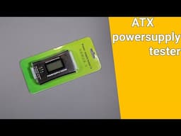 ATX PSU tester, Unboxing and Overview