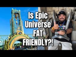 Epic Universe Fat Friendly Test Seat Guide! Will YOU Fit On These Rides?