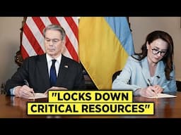 BREAKING | Us & Ukraine Sign Massive New Minerals Deal