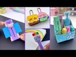 15 Paper craft / Easy to make / how to make / miniature craft / school craft / Helena's Craft