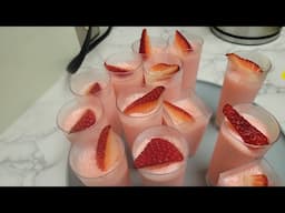 Espuma de fresa