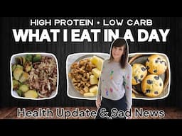 REALISTIC What I Eat In A Day | High Protein + Low Carb + Fasting