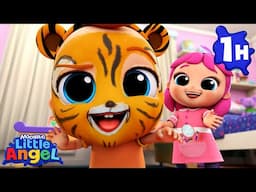 Beauty Salon Colorful Makeovers! | Colorful Little Angel Sing Along Nursery Rhymes