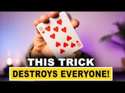The ULTIMATE PRO LEVEL Self Working Card Trick HITS HARD! (TUTORIAL)