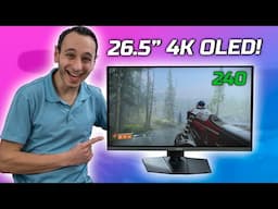 The 4K Monitor We've Been Waiting For! MSI MPG 272URX Review (26.5" 240Hz OLED)