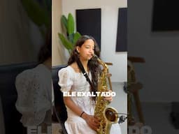 Aluna Sophia Interpretando “Ele Exaltado” 🎷