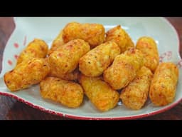 If you have 2 potatoes, make this super tasty potato snack! Easy, Cheap and delicious Potato Recipes