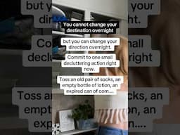 This one small step will change your life ❤️ #homeorganization #declutter