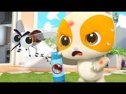 Mosquito Go Away! | Safety Rules for Kids | Nursery Rhymes & Kids Songs | Mimi and Daddy