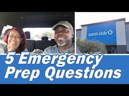 5 Important Emergency Prep Questions Families Must Answer