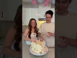 our baby gender reveal 👶🏻🍼🩷🩵
