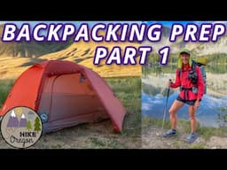 Prepping For Backpacking Season Part 1 | Checking Gear and Treating Clothes With Permethrin