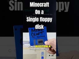 Floppy Disk Minecraft #retro #minecraft