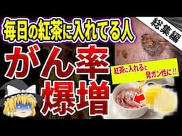 【総集編】紅茶に合うあの食品たちが危険！入れるとガンになる最悪の食品3選とオススメの紅茶【ゆっくり解説】