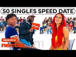 50 singles speed date in front of strangers | season 6