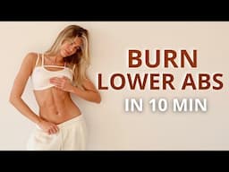 8 MIN. LOWER ABS WORKOUT to Burn Stubborn Fat & Tone Your Stomach